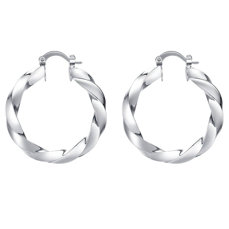 Silver Earrings LSE069 - 3.5*3.5