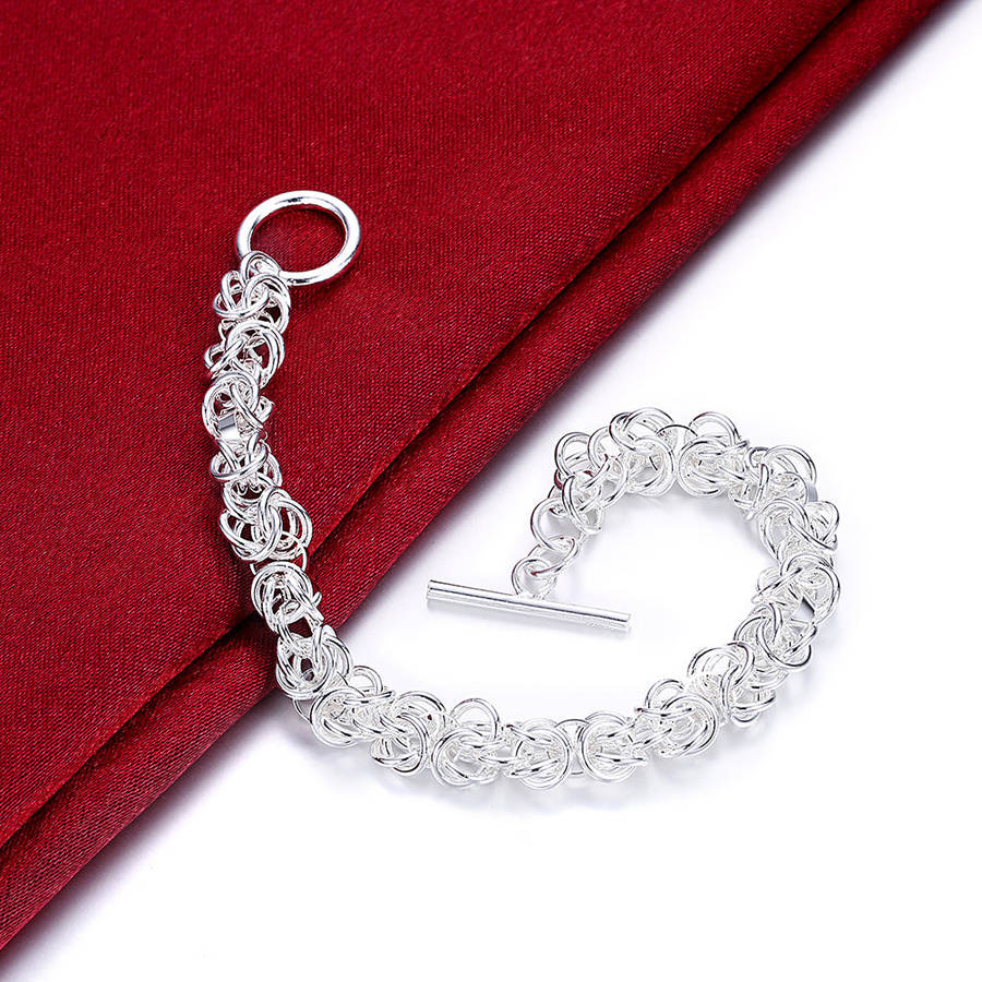 Silver Bracelet LSH033 - 20CM