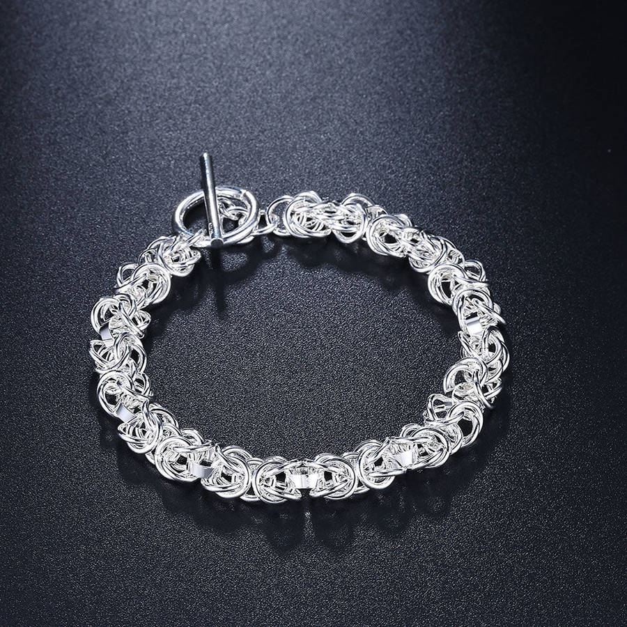 Silver Bracelet LSH033 - 20CM
