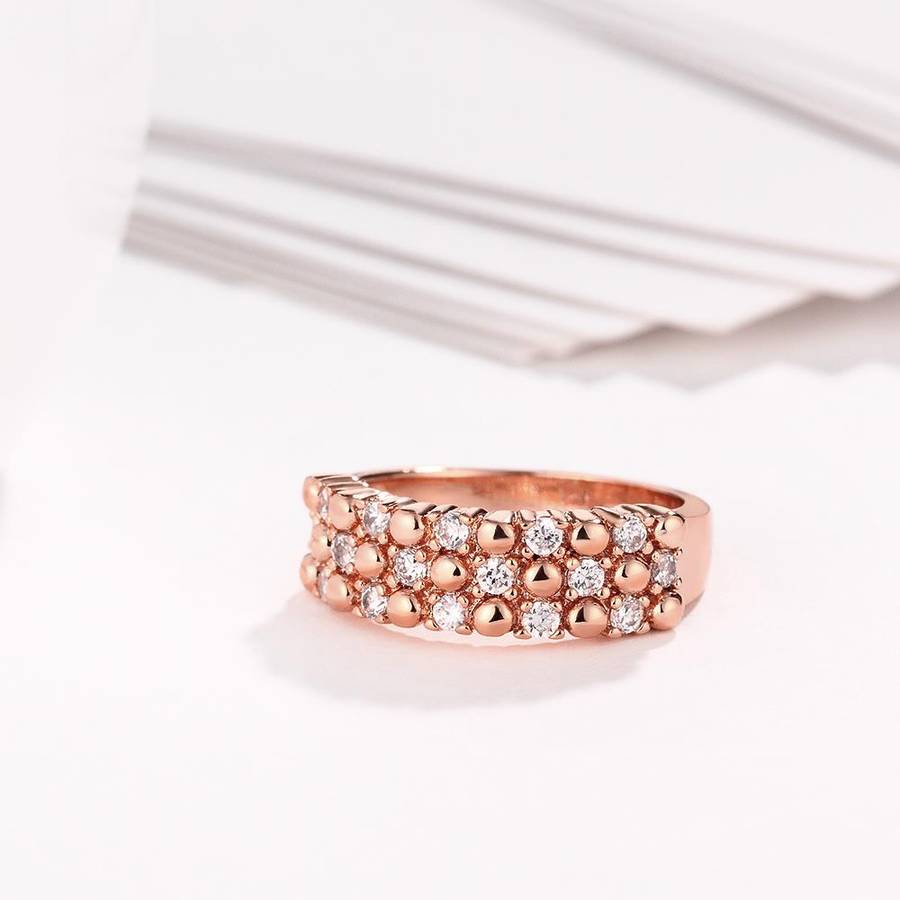 Rose Gold Ring LSRR230-B - 7