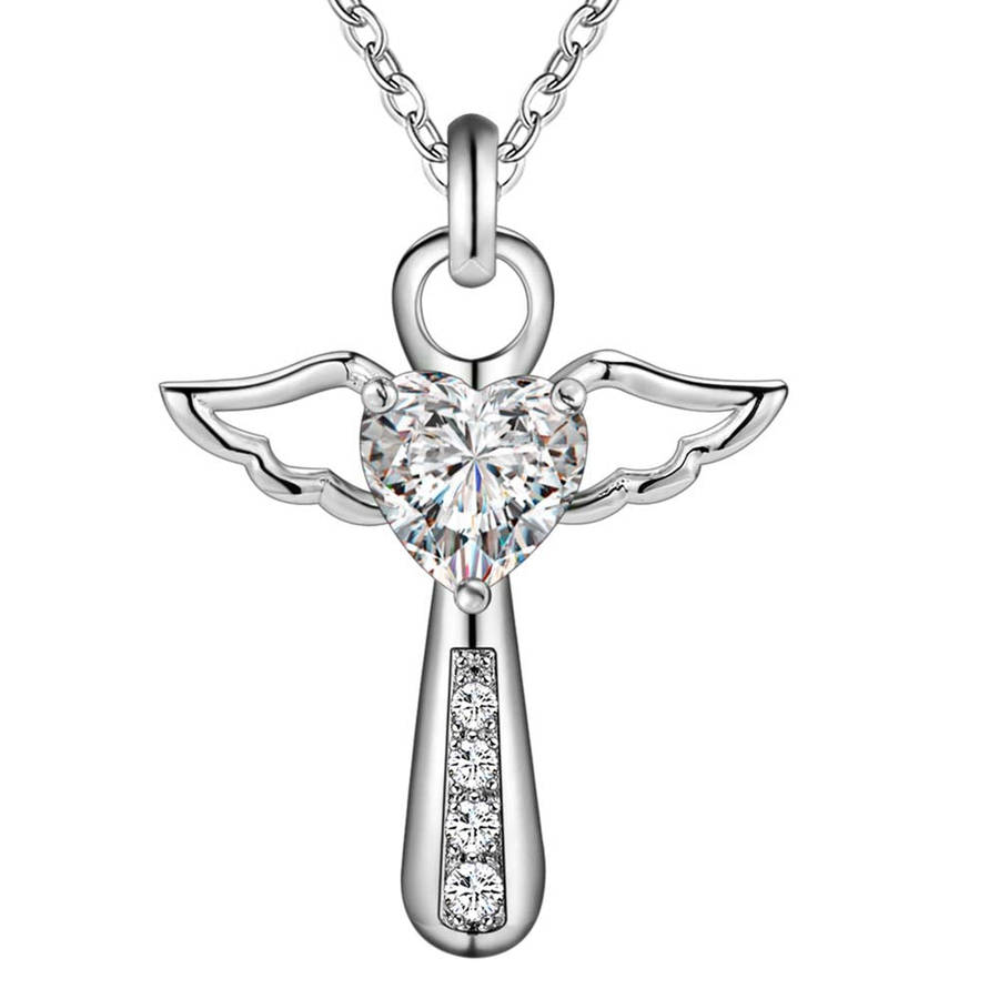 Silver Necklace LSN057 - 2.3*2.8