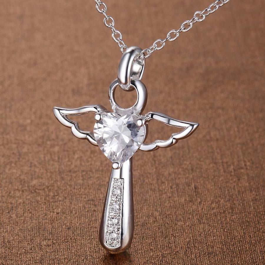 Silver Necklace LSN057 - 2.3*2.8