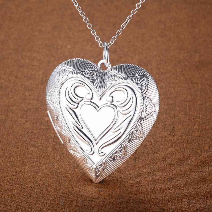 Silver Necklace LSN1450 - 4*4.3