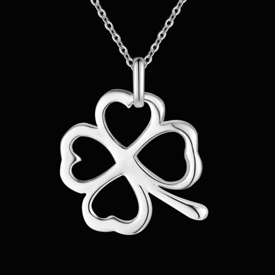 Silver Necklace LSN683 - 1.5*1.7