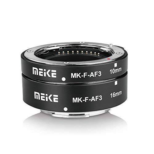 MEIKE MK-F-AF3 Auto Fucus Macro Extension Tube for Compatible with All Fujifilm Mirrorless Camera(10