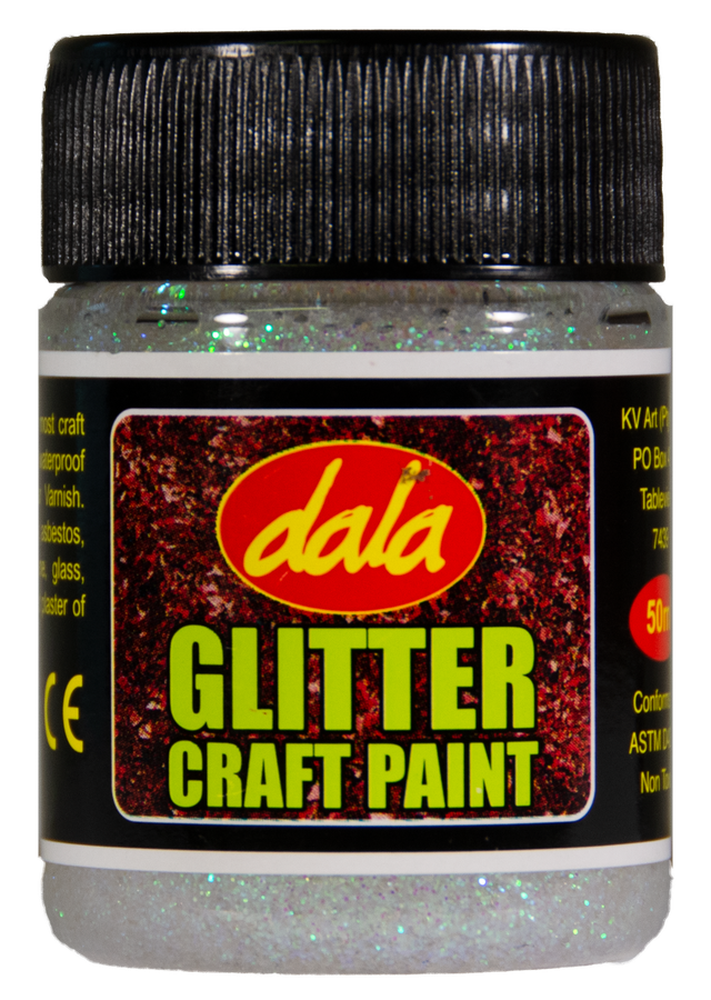 Glitter Craft Paint - 50ml / Gold