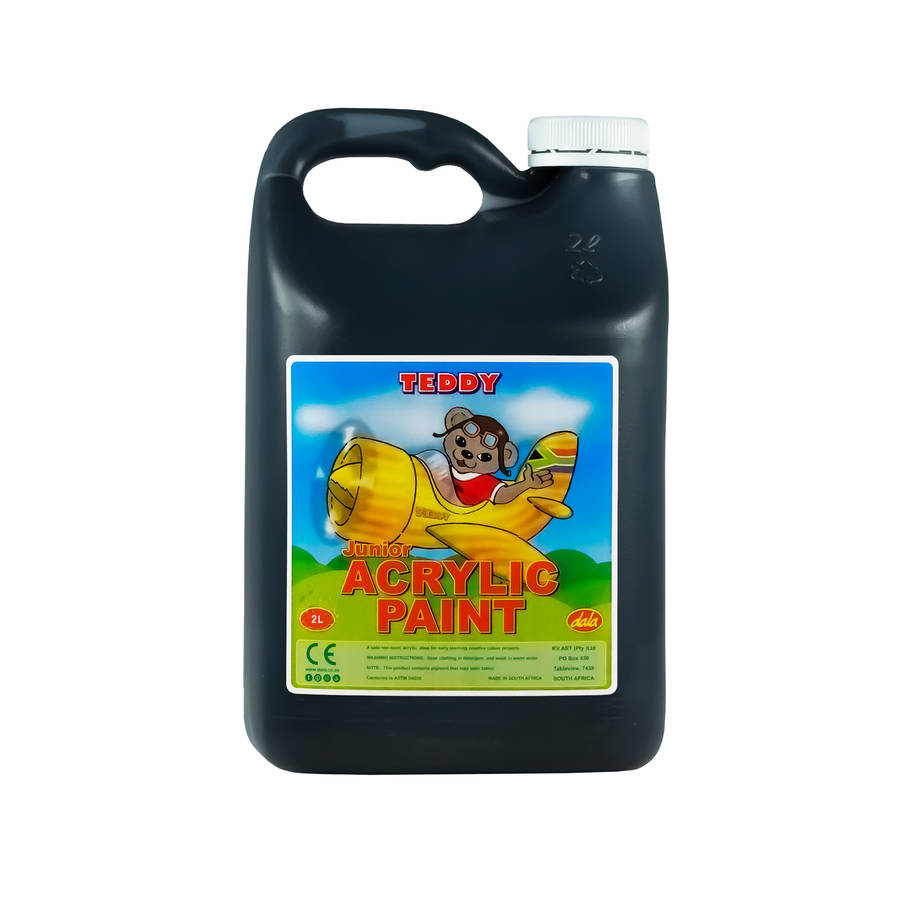 Junior Acrylic - Black / 250 ml