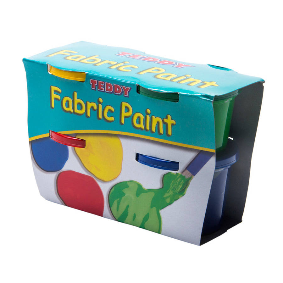 Teddy Fabric Paint Kit