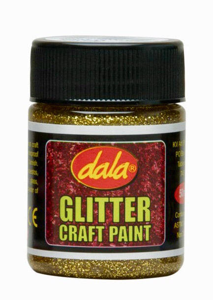Glitter Craft Paint - 250ml / Silver