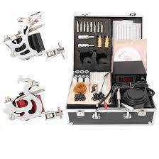 Tattoo Kit with 2 Guns in a  Carry Case