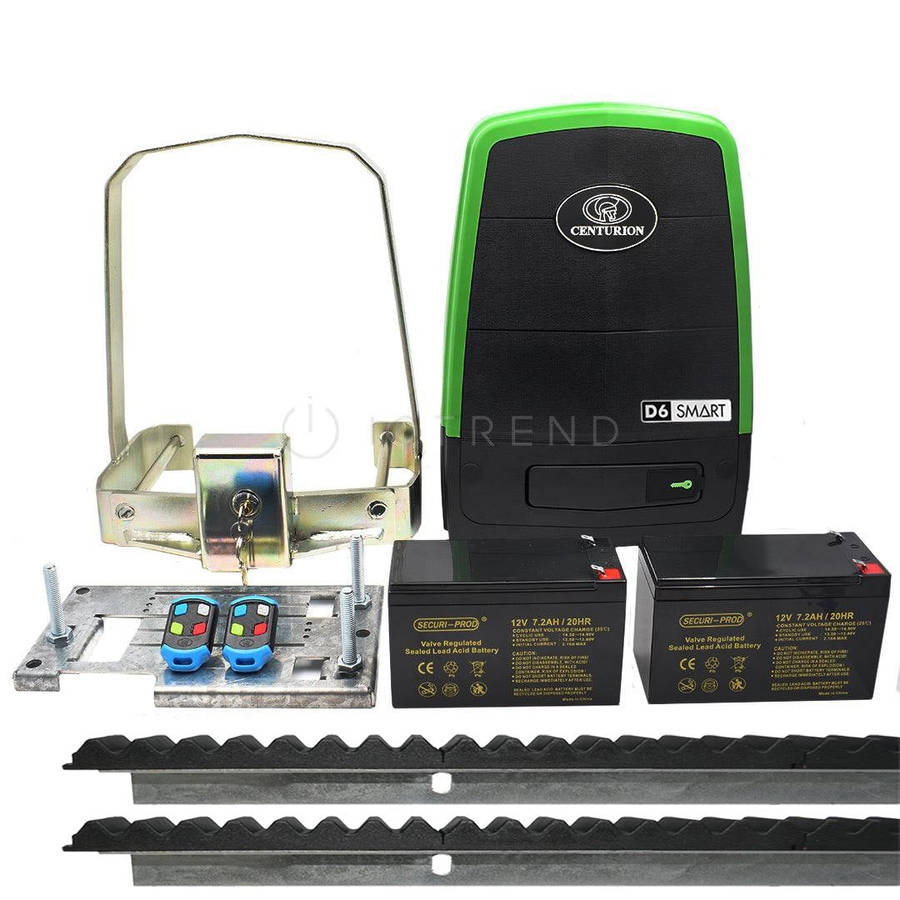 Centurion D6 SMART Kit with Angle Nylon Rack and Anti-Theft Bracket