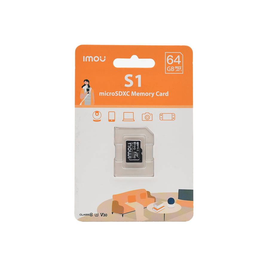 Imou 64GB Micro SDXC Surveillance Memory Card