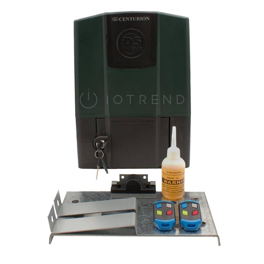 Centurion D5 Evo Gate Motor and Remotes