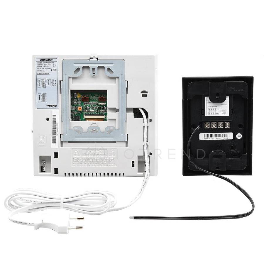 Commax CDV-70H/DRC-4L Hands Free 7" Video Touch Button Intercom Kit