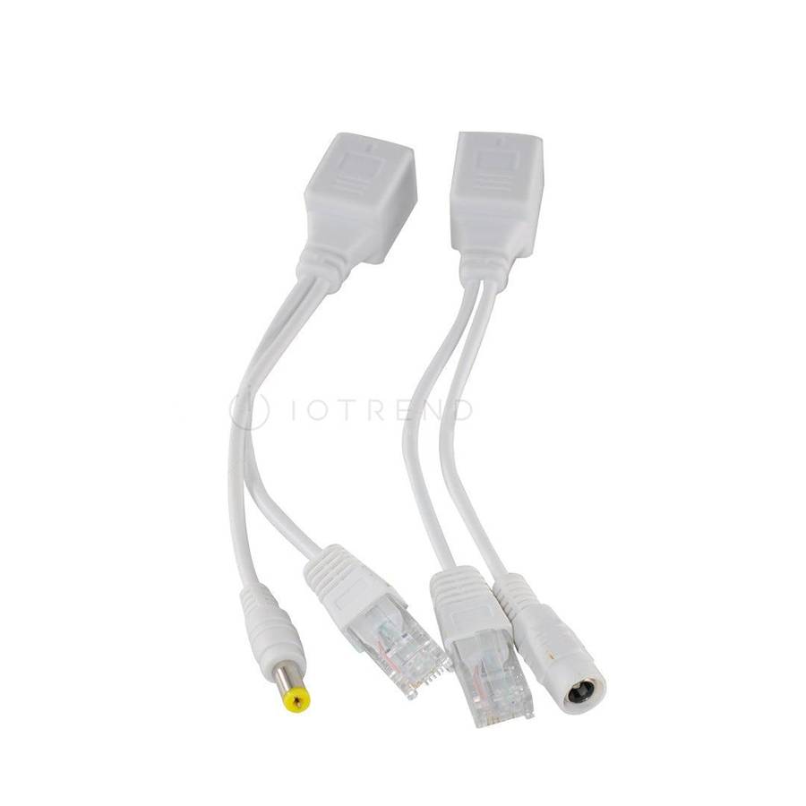 Passive PoE Injector & Splitter Set
