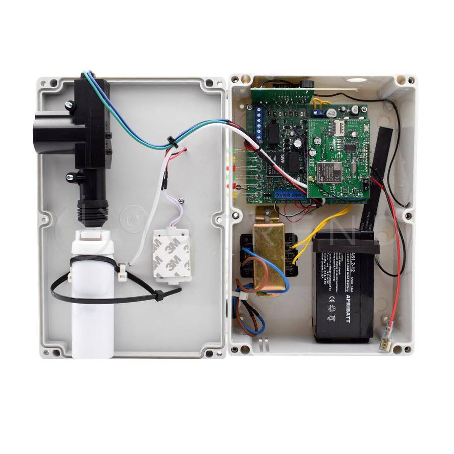 SMS Alert Standalone Alarm Kit - 1 PIR Sounder 3Ch Rx 8 User