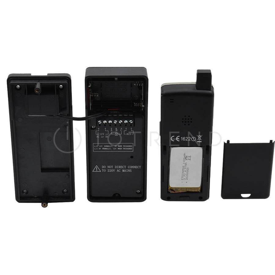 ZARTEK 1 Button Digital Wireless Intercom Kit ZA 650