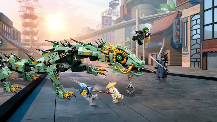 THE LEGO NINJAGO Movie Green Ninja Mech Dragon #70612