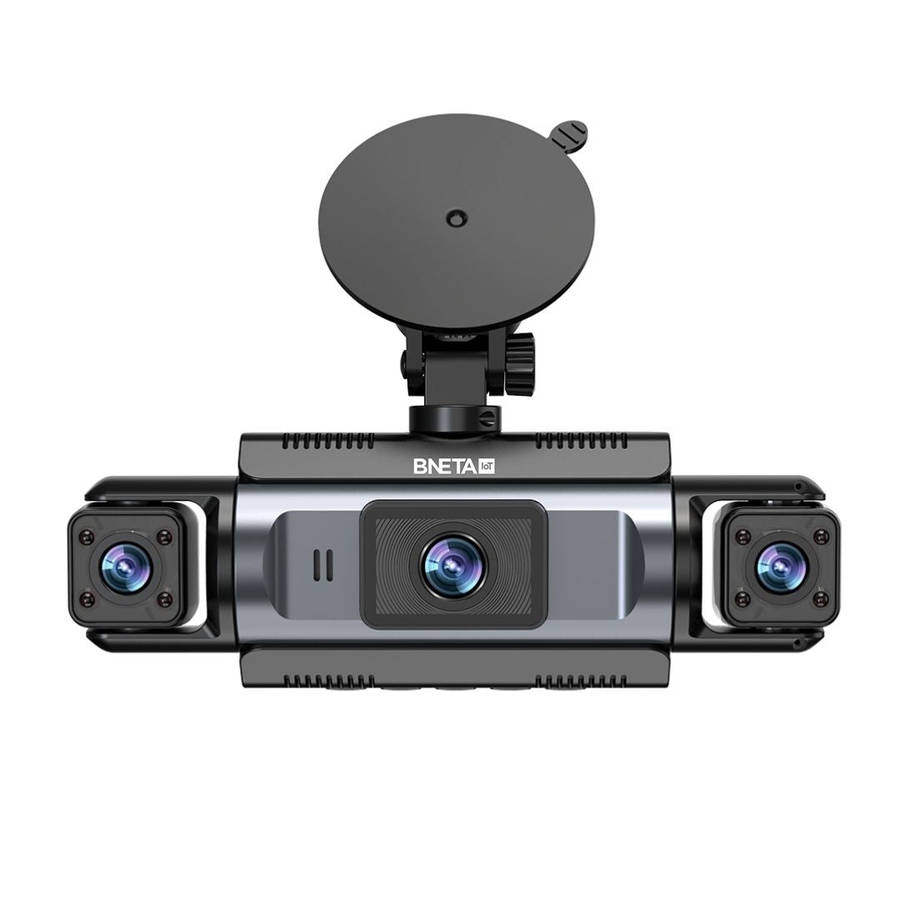 BNETA 4 Channel WiFi Dashcam - F410