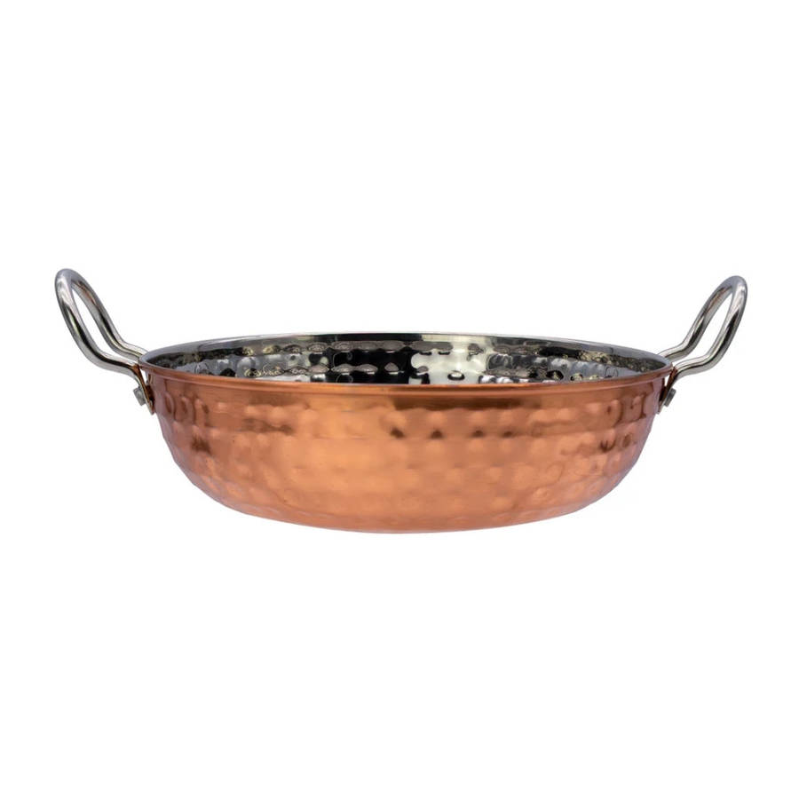 Regent Cookware - Karahi Pan Copper Hammered 1.2L