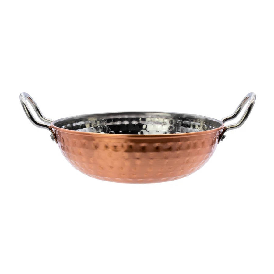 Regent Cookware - Karahi Pan Copper Hammered 850ml