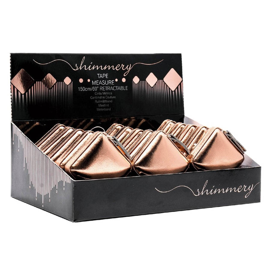 Rose Gold Retractable Tape Measure