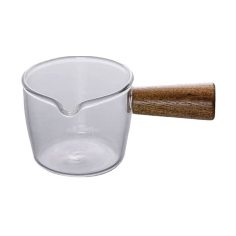 Diva Espresso Cups with Wood Handle