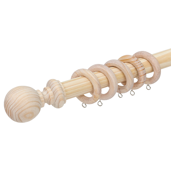 34mm Wooden Rings - 10's