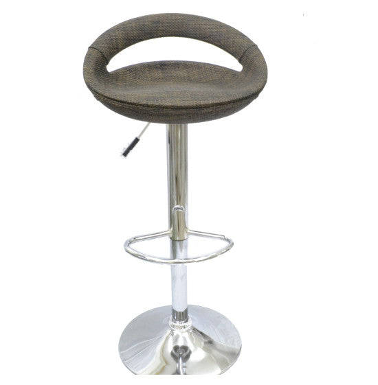 Barstool - Bamboo Cut Out - Bamboo Dark Brown