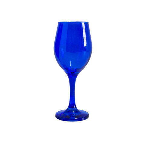 Stemware - Full Colour - Blue - 6's - Wine