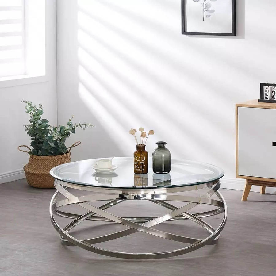 Coffee Table - Europa Table Round 100cm