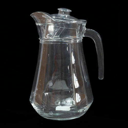 Jug - 1.5L Glass With Lid