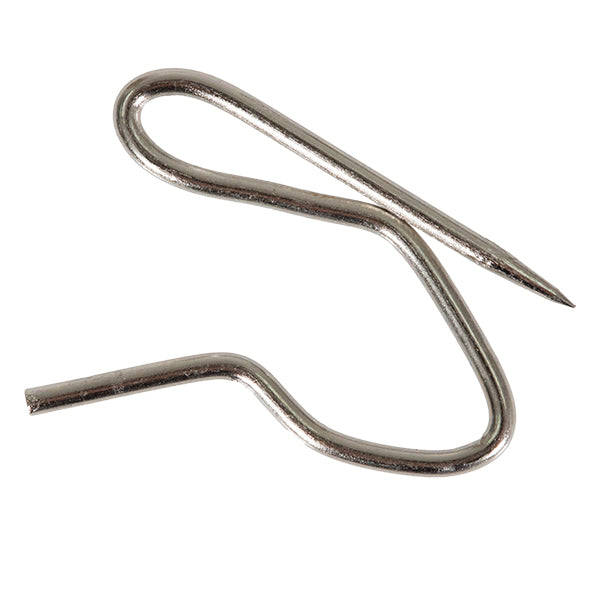 Curtain Hooks - Steel Pin Hooks - 1pkt x 100
