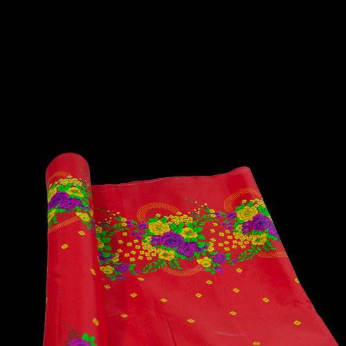 Printed Polycotton - Tsonga - Per meter / Red