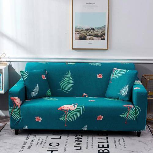 Sofa Covers - Printed - 6pc Set 321 - Turq 2