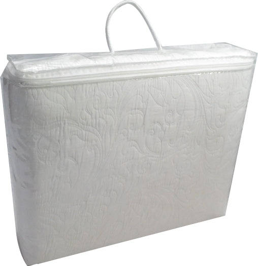 Bedding Set - Fontana Reversible Quilt Set - 250cm x 270cm / B-WHITE