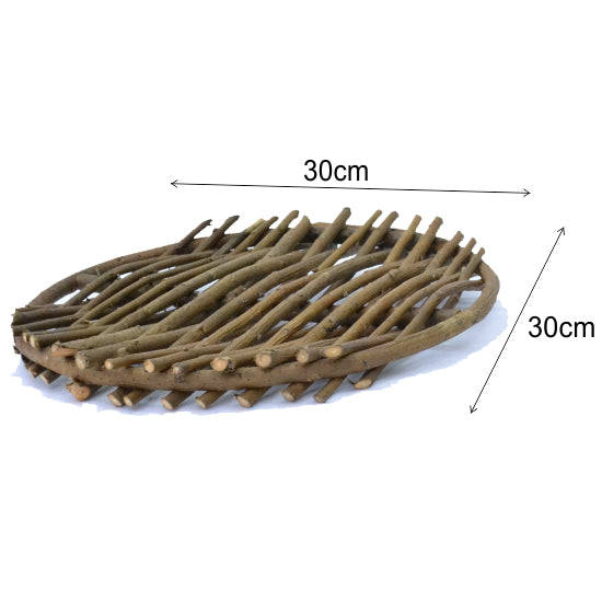 Underplates Wood Round