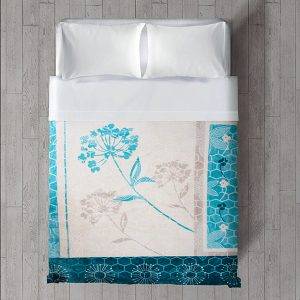 Blankets - Sesli Zoya King Size Blankets - Beige