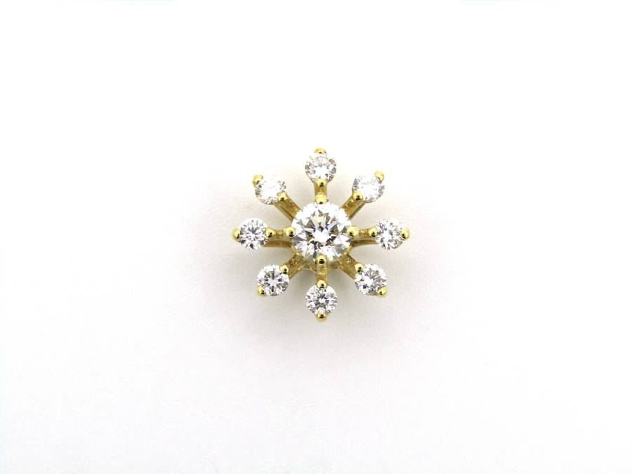 18K gold My Sunshine diamond pendant by Browns.