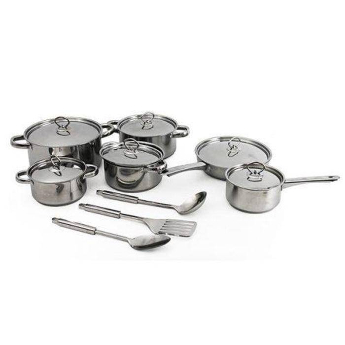 15 piece Stainless Steel Cookware Set