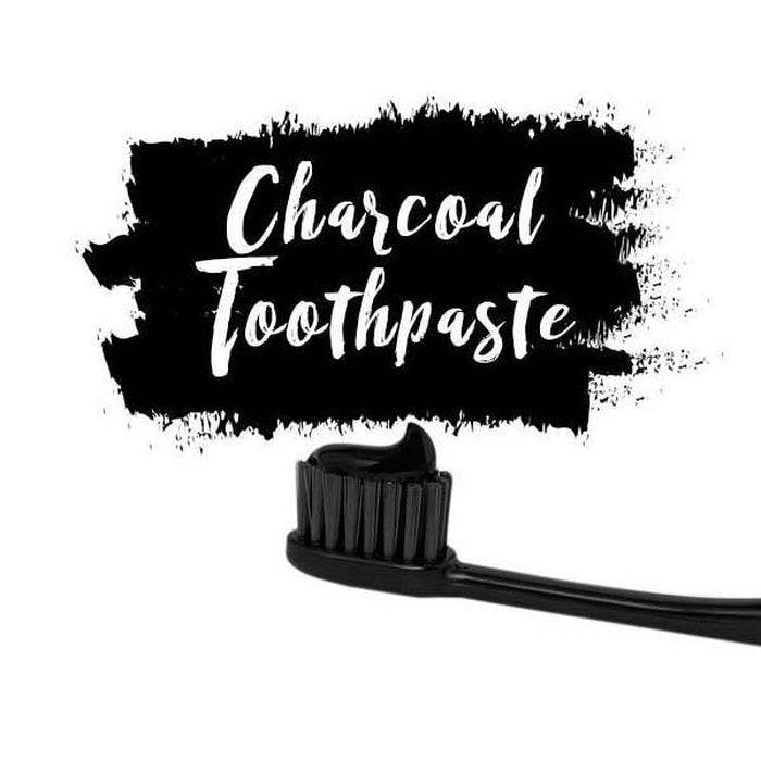 2-for-1 Teeth Whitening Charcoal Toothpaste