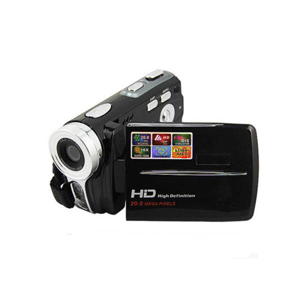 20MP Digital Video Camera Recorder - Black