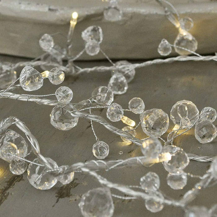 2M Crystal Fairy Lights - Cool White