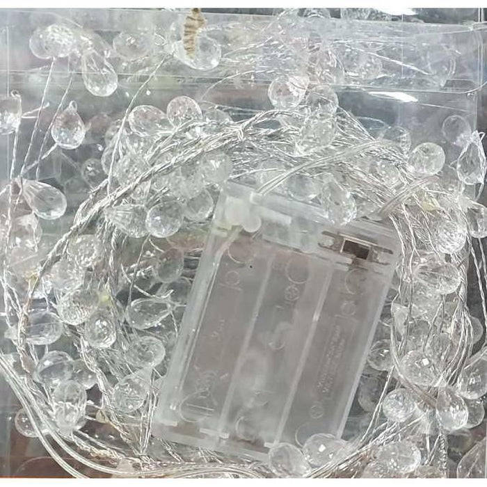 2M Crystal Fairy Lights - Cool White