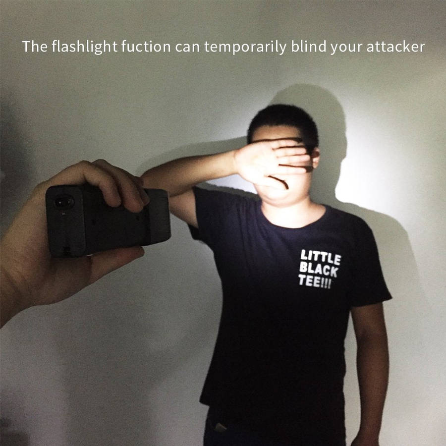 Police 22000W Taser With Flashlight