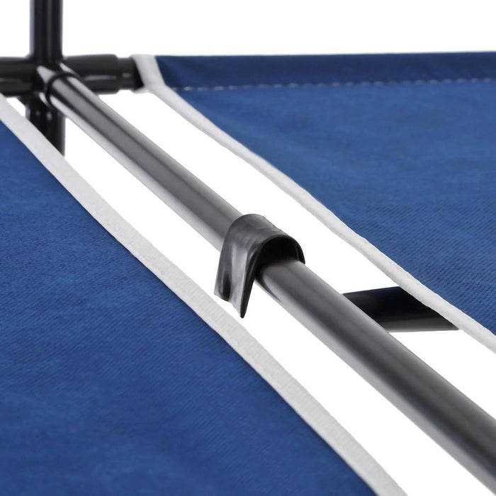 Double Canvas Wardrobe - Black