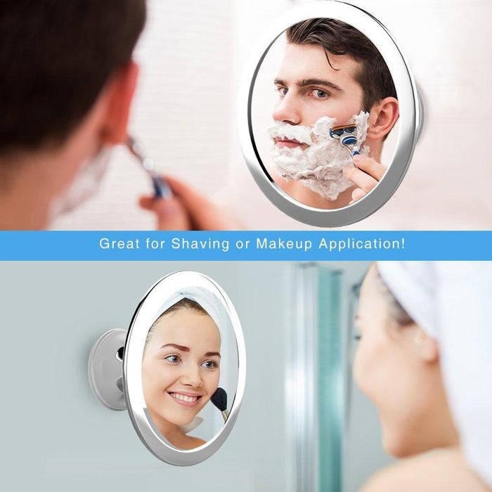 Fogless Shower Mirror With LED