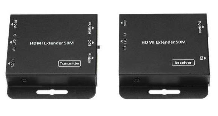 HDCVT HDMI Extender 50m slim with IR POE