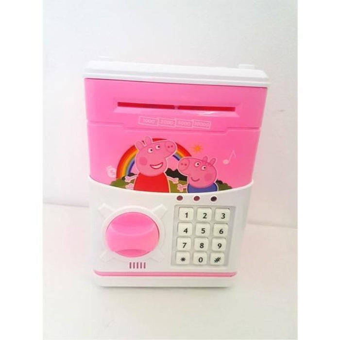 Kids Cartoon ATM Saving Box - Peppa Pig