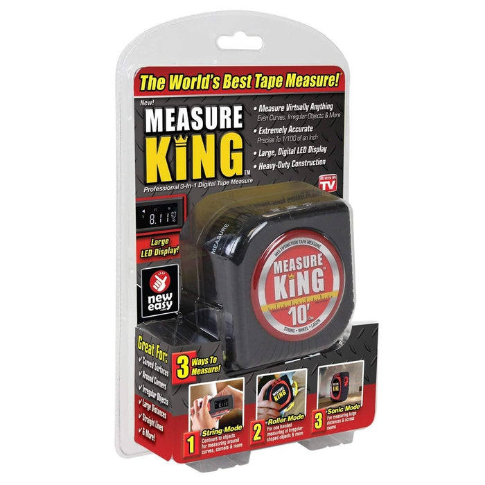 Measure King 3-in-1 Digital Tape Measure